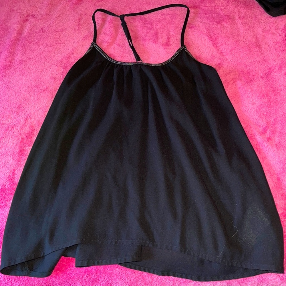Guess black tank top